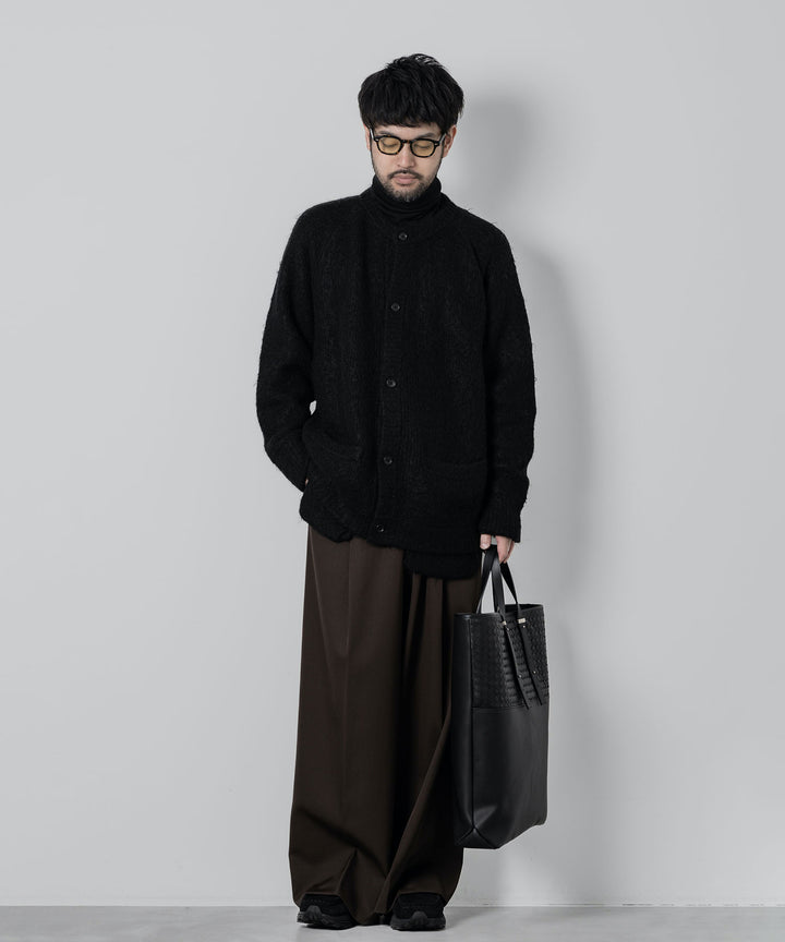 stein(シュタイン)の24SSコレクションEXTRA WIDE TROUSERS のMILITARY KHAKI sessionセッション福岡セレクトショップ 公式通販サイト