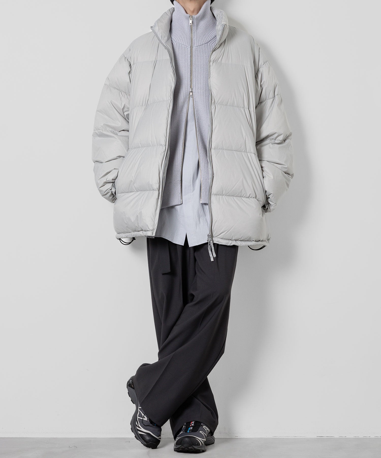 stein(シュタイン)のDOWN PADDED JACKETのOFF GREY