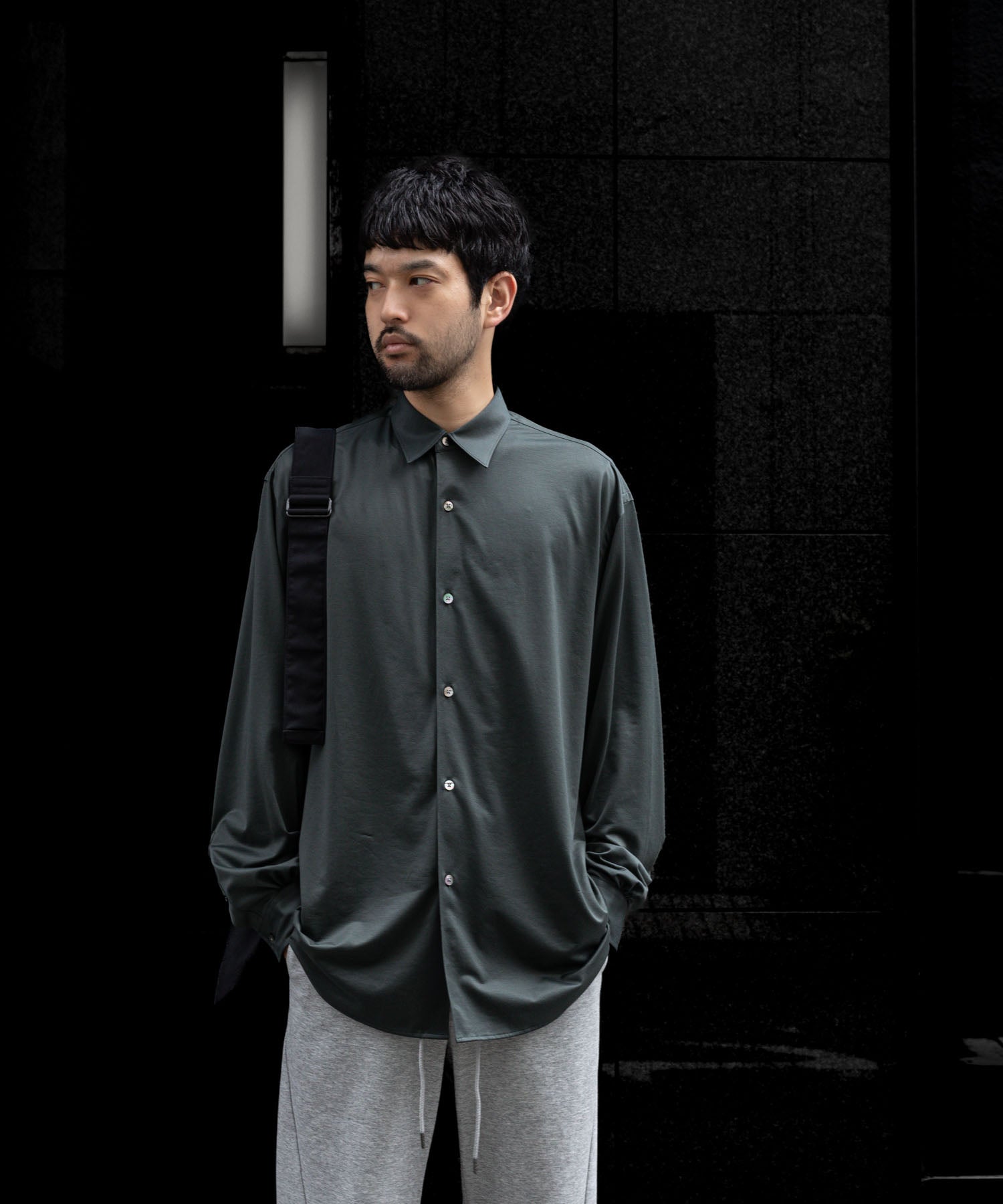 KANEMASA PHIL. カネマサフィルの46G MODEST SHIRT - DARK GREENの公式通販サイトsession福岡セレクトショップ