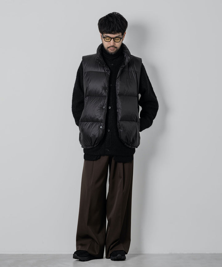 stein(シュタイン)の23AWコレクションKID MOHAIR KNIT CARDIGANのBLACK 公式通販サイトsession福岡セレクトショップ
