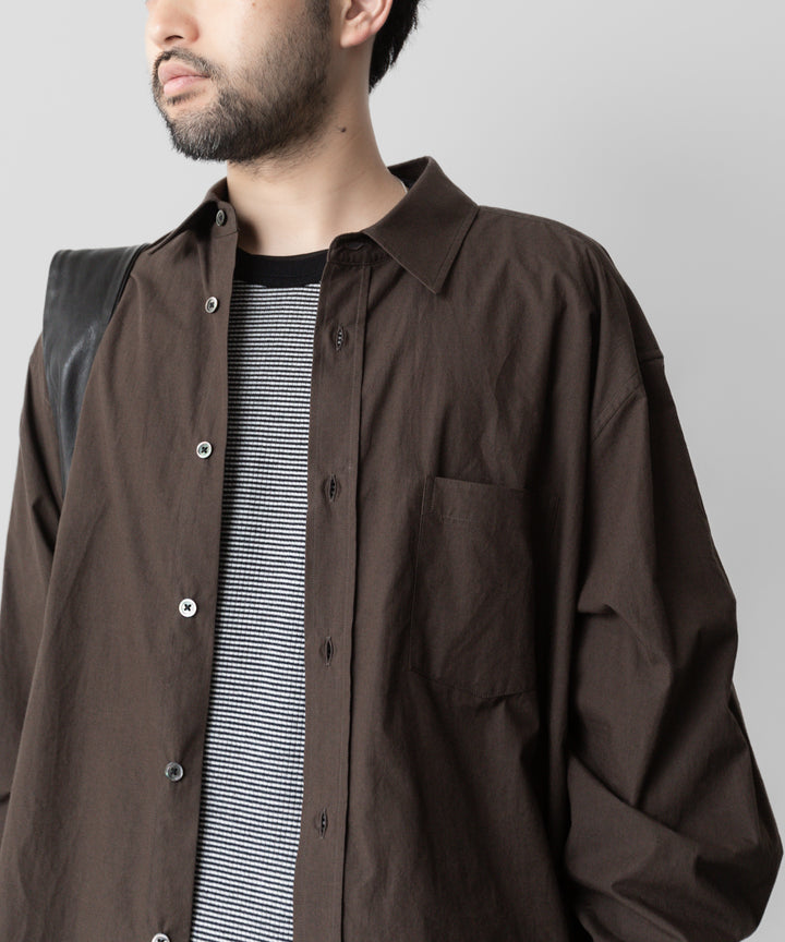 ssstein(シュタイン)の24AWコレクション STRIPED WOOL OVERSIZED LONG SLEEVE TEE - BLACK 公式通販サイトsession福岡セレクトショップ