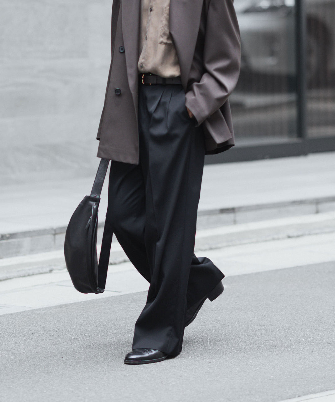 ssstein(シュタイン)のEASY LONG WIDE TROUSERS - BLACKの公式通販サイトsession福岡セレクトショップ