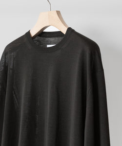 ssstein(シュタイン)の24AWコレクション WOOL SILK KNIT CREW NECK LS - MILITARY KHKAI 公式通販サイトsession福岡セレクトショップ