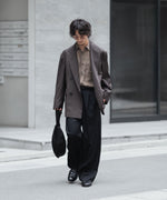 画像をギャラリービューアに読み込む, ssstein(シュタイン)のDOUBLE BREASTED BLAZER - GREY KHAKIの公式通販サイトsession福岡セレクトショップ
