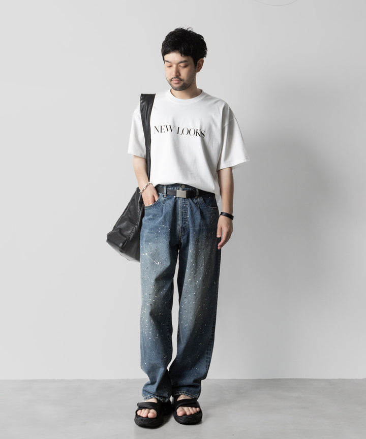 ssstein(シュタイン)の24AWコレクション OVERSIZED PRINT TEE [NEW LOOKS] - WHITE 公式通販サイトsession福岡セレクトショップ