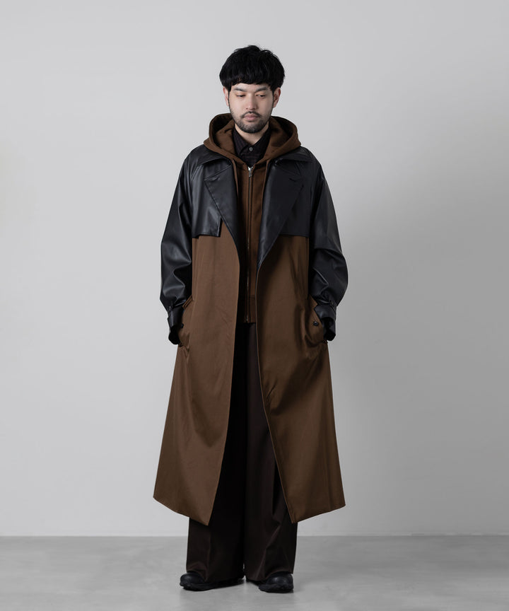 stein(シュタイン)の24SSコレクションLONG WIDE TROUSERSのMILITARY KHAKI sessionセッション福岡セレクトショップ 公式通販サイト