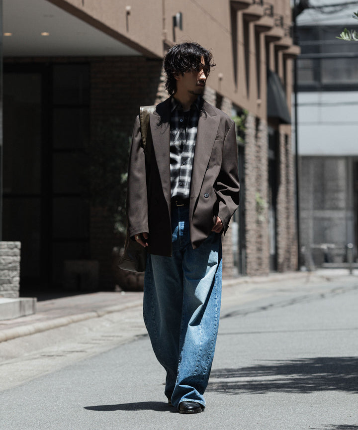 ssstein(シュタイン)のCLASSIC LEATHER BELT (PINNED BUCKLE) - DARK BROWNの公式通販サイトsession福岡セレクトショップ