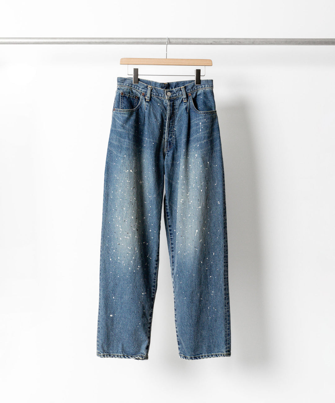 ssstein(シュタイン)の24AWコレクション VINTAGE REPRODUCTION SPLASHED DENIM JEANS - INDIGO 公式通販サイトsession福岡セレクトショップ