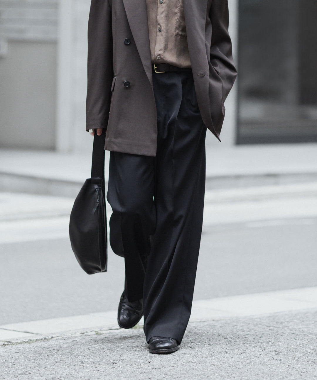ssstein(シュタイン)のEASY LONG WIDE TROUSERS - BLACKの公式通販サイトsession福岡セレクトショップ