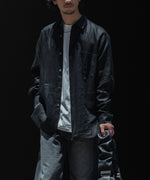 画像をギャラリービューアに読み込む, ssstein(シュタイン)の LIGHT LINEN OVERSIZED LS SHIRT - BLACKの公式通販サイトsession福岡セレクトショップ

