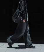 画像をギャラリービューアに読み込む, ssstein(シュタイン)のDEFORMATION WIDE DENIM PANTS - BLACKの公式通販サイトsession福岡セレクトショップ
