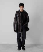 画像をギャラリービューアに読み込む, ssstein(シュタイン)の24AWコレクション WOOL SILK KNIT CREW NECK LS - BLACK 公式通販サイトsession福岡セレクトショップ
