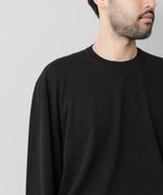 画像をギャラリービューアに読み込む, ssstein(シュタイン)の24AWコレクション WOOL SILK KNIT CREW NECK LS - BLACK 公式通販サイトsession福岡セレクトショップ
