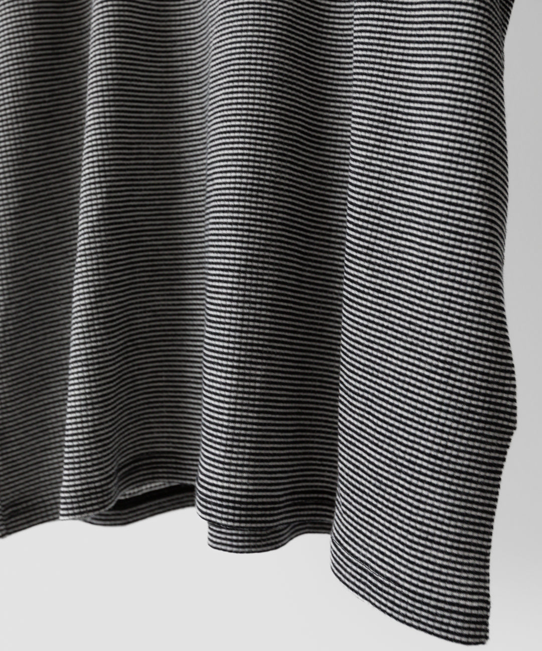 ssstein(シュタイン)の24AWコレクション STRIPED WOOL OVERSIZED SHORT SLEEVE TEE - BLACK 公式通販サイトsession福岡セレクトショップ
