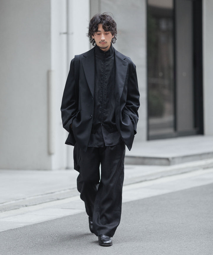 ssstein(シュタイン)のOVERSIZED SINGLE BREASTED LONG JACKET - BLACKの公式通販サイトsession福岡セレクトショップ