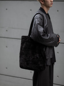 ssstein(シュタイン)の24AWコレクション ACRYLIC FUR TOTE BAG - BLACK 公式通販サイトsession福岡セレクトショップ