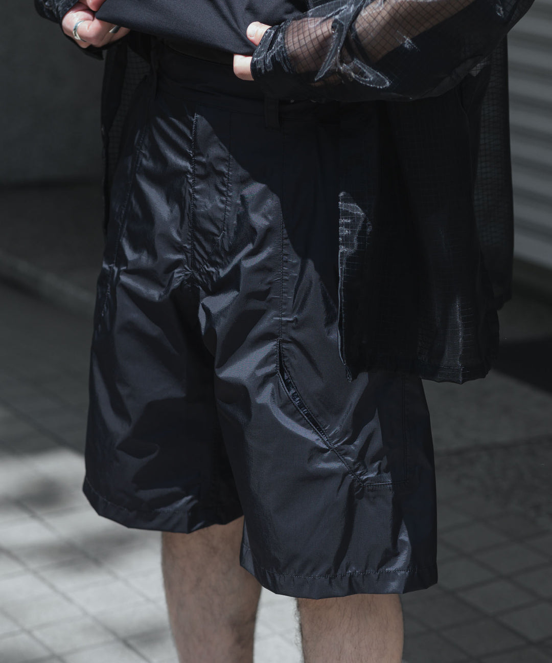 OPPOSE DUALITY オポーズデュアリティ6 POCKET PANEL SHORTSのBLACK公式通販サイトsession福岡セレクトショップ