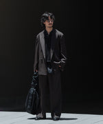 画像をギャラリービューアに読み込む, ssstein(シュタイン)のPE/RAMIE KNIT SS SKIPPER - DARK CHARCOALの公式通販サイトsession福岡セレクトショップ

