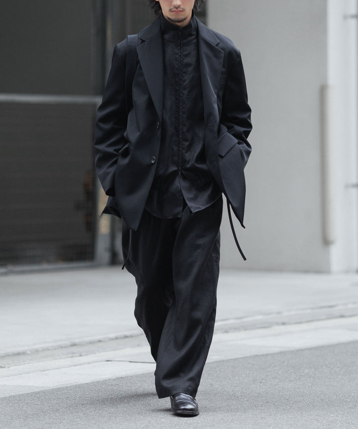 ssstein(シュタイン)のCUPRO FIBRIL OVERSIZED LS SHIRT - CHARCOALの公式通販サイトsession福岡セレクトショップ