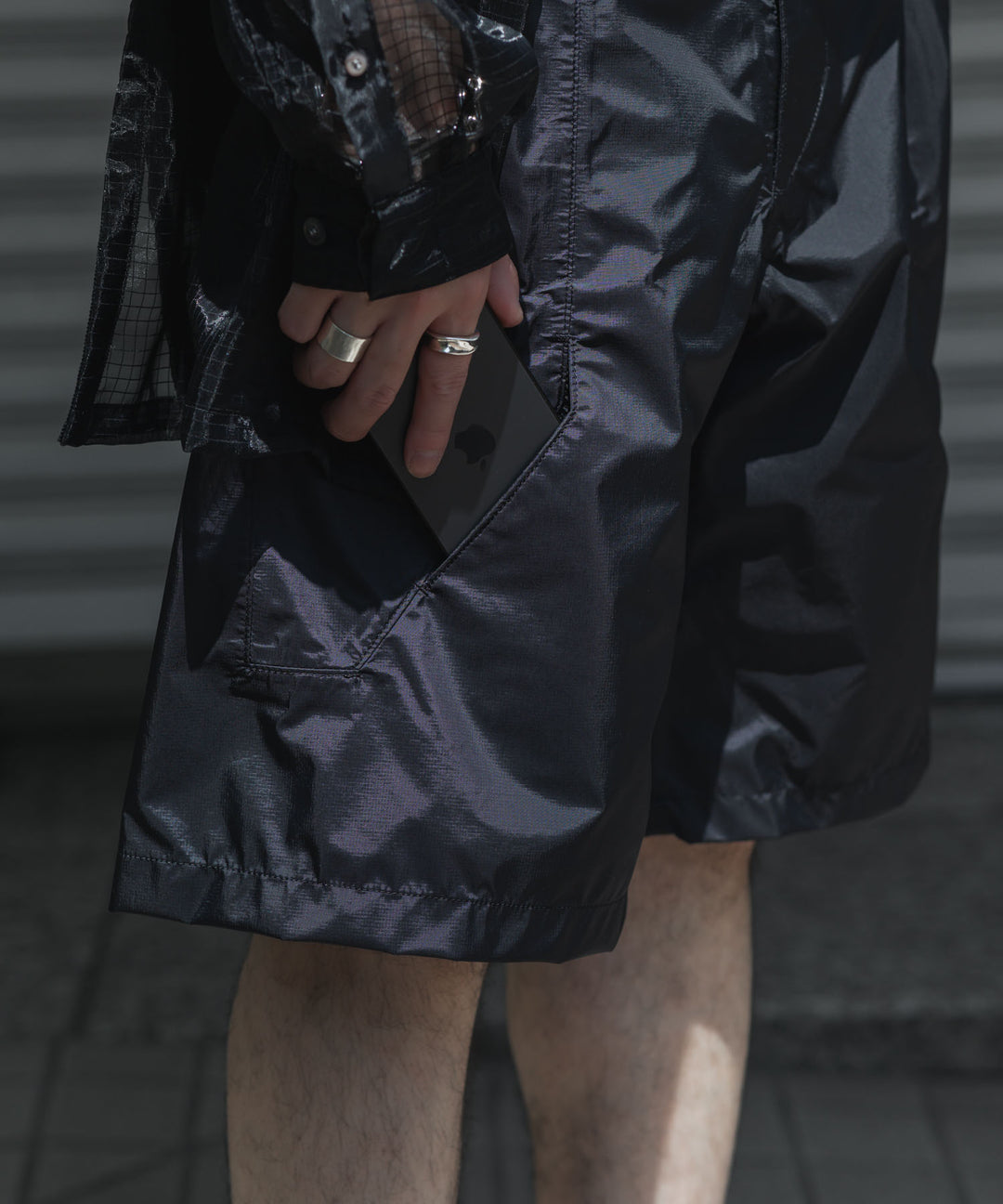 OPPOSE DUALITY オポーズデュアリティ6 POCKET PANEL SHORTSのBLACK公式通販サイトsession福岡セレクトショップ
