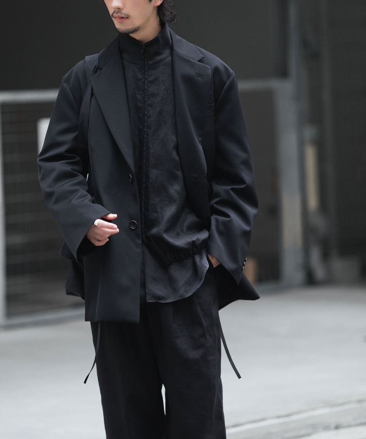 ssstein(シュタイン)のOVERSIZED SINGLE BREASTED LONG JACKET - BLACKの公式通販サイトsession福岡セレクトショップ