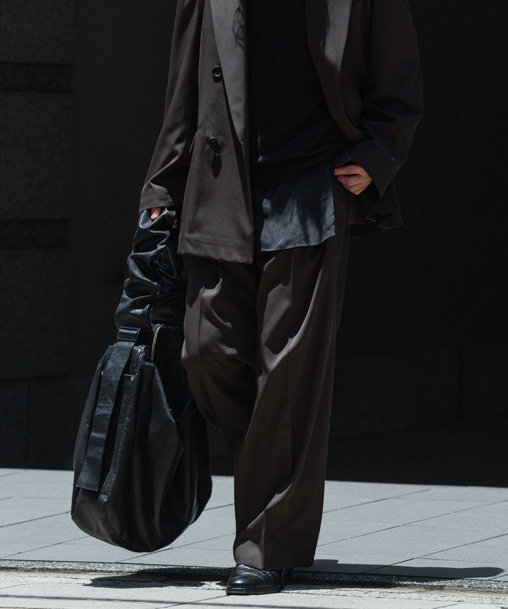 ssstein(シュタイン)のEASY LONG WIDE TROUSERS - GREY KHAKIの公式通販サイトsession福岡セレクトショップ