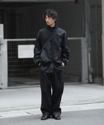 画像をギャラリービューアに読み込む, ssstein(シュタイン)のCUPRO FIBRIL OVERSIZED LS SHIRT - CHARCOALの公式通販サイトsession福岡セレクトショップ
