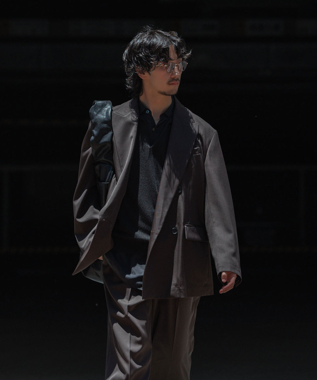 ssstein(シュタイン)のDOUBLE BREASTED BLAZER - GREY KHAKIの公式通販サイトsession福岡セレクトショップ