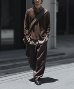 画像をギャラリービューアに読み込む, CODA コーダ BROWN SHRUNKEN V-NECK PULLOVERのBROWN 公式通販サイトsession福岡セレクトショップ
