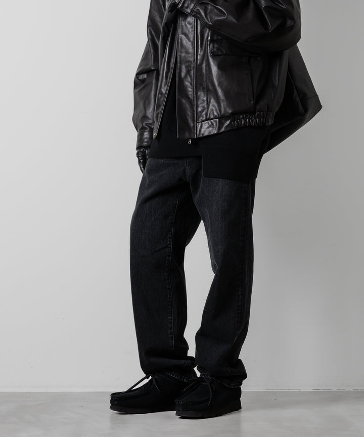 stein(シュタイン)の24SSコレクションVINTAGE REPRODUCTION DENIM JEANSのBLACK sessionセッション福岡セレクトショップ 公式通販サイト