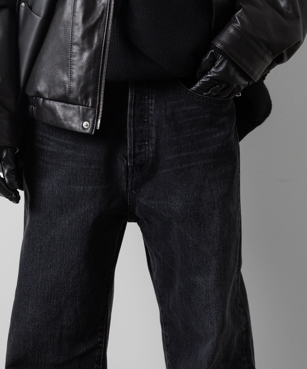 stein(シュタイン)の24SSコレクションVINTAGE REPRODUCTION DENIM JEANSのBLACK sessionセッション福岡セレクトショップ 公式通販サイト