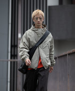 画像をギャラリービューアに読み込む, ssstein(シュタイン)の24AWコレクション NYLON TWILL HOODED ZIP UP JACKET - BEIGE 公式通販サイトsession福岡セレクトショップ
