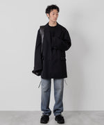 画像をギャラリービューアに読み込む, ssstein(シュタイン)の24AWコレクション WOOL SILK KNIT CREW NECK LS - BLACK 公式通販サイトsession福岡セレクトショップ
