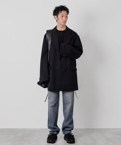 ssstein(シュタイン)の24AWコレクション WOOL SILK KNIT CREW NECK LS - BLACK 公式通販サイトsession福岡セレクトショップ