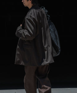 ssstein / シュタイン】GOAT LEATHER SHIRRING HANDLE SHOULDER BAG