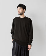 画像をギャラリービューアに読み込む, ssstein(シュタイン)の24AWコレクション WOOL SILK KNIT CREW NECK LS - MILITARY KHKAI 公式通販サイトsession福岡セレクトショップ
