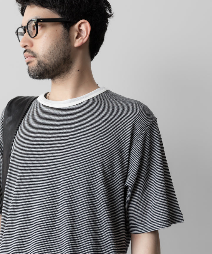 ssstein(シュタイン)の24AWコレクション STRIPED WOOL OVERSIZED SHORT SLEEVE TEE - OFF 公式通販サイトsession福岡セレクトショップ
