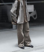 画像をギャラリービューアに読み込む, ssstein(シュタイン)の DEFORMATION WIDE COLOR DENIM PANTS - KHAKIの公式通販サイトsession福岡セレクトショップ
