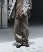画像をギャラリービューアに読み込む, ssstein(シュタイン)の DEFORMATION WIDE COLOR DENIM PANTS - KHAKIの公式通販サイトsession福岡セレクトショップ
