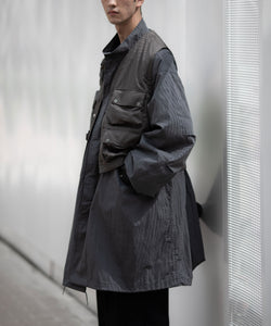  ANTHEM Aアンセムエー のMILITARY MULTI WAY OVER COAT - STEEL GRAYの公式通販サイトsession福岡セレクトショップ