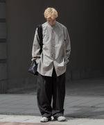 画像をギャラリービューアに読み込む,  i&#39;m here(アイムヒアー)のUN(I)FORM : 50&#39;s GRANDPA SHIRT - L.BEIGEの公式通販サイトsession福岡セレクトショップ
