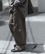 画像をギャラリービューアに読み込む, ssstein(シュタイン)の DEFORMATION WIDE COLOR DENIM PANTS - KHAKIの公式通販サイトsession福岡セレクトショップ
