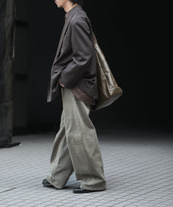 ssstein / シュタイン】GOAT LEATHER SHOULDER BAG - OLIVE | 公式通販