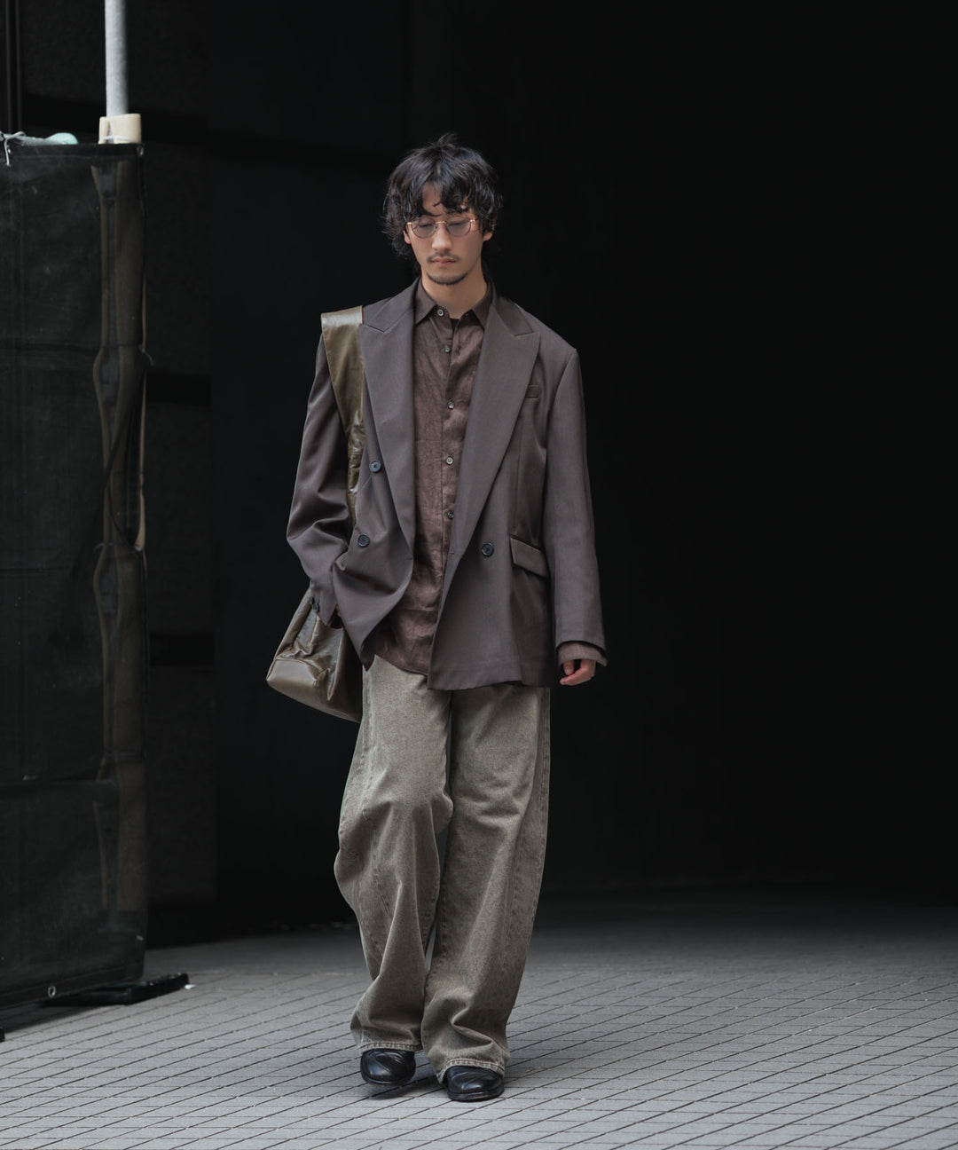 ssstein(シュタイン)の DEFORMATION WIDE COLOR DENIM PANTS - KHAKIの公式通販サイトsession福岡セレクトショップ