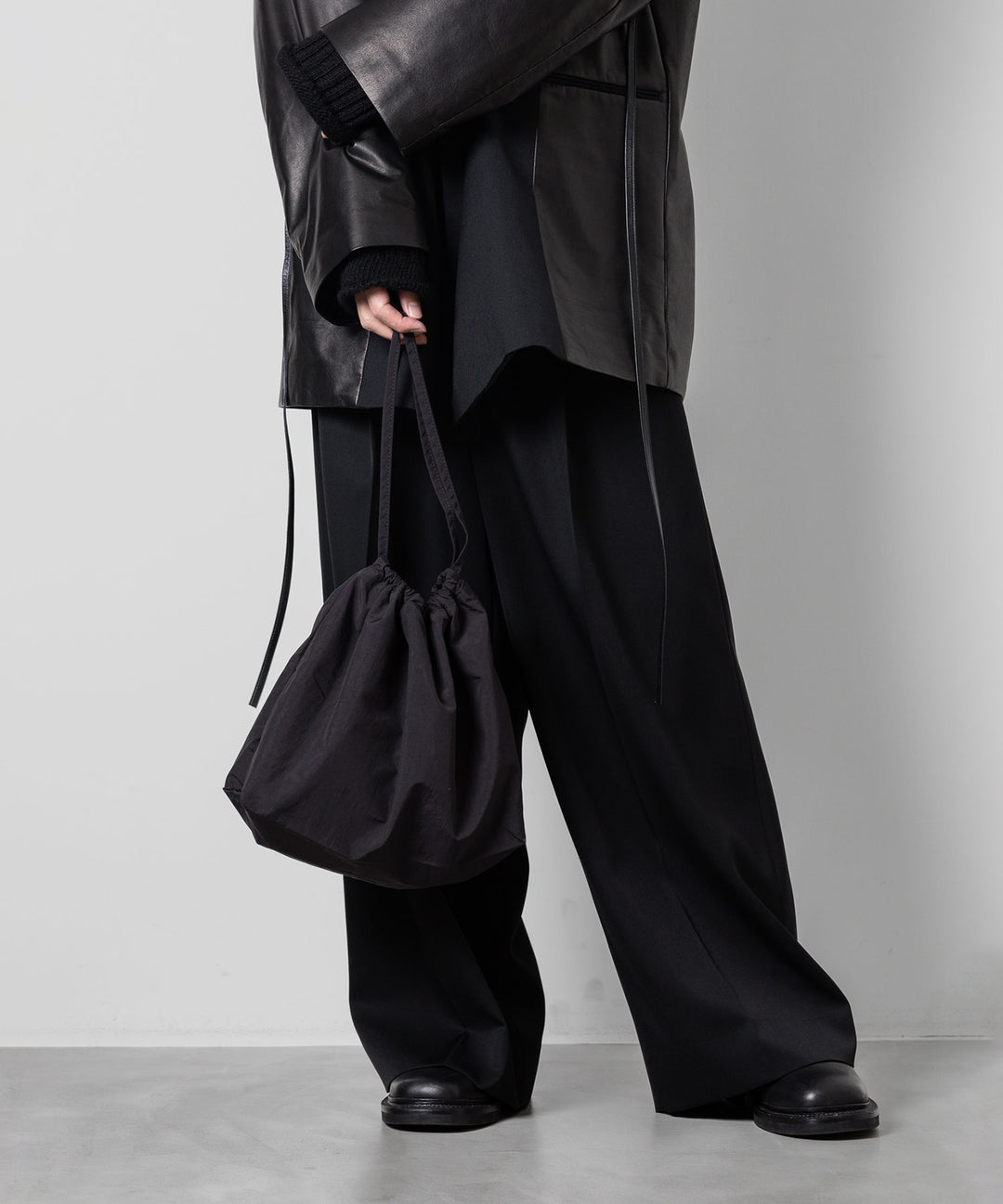 KaILI(カイリ)の24SSコレクションのNOT COMPACT ECOBAG VD - TAKESUMI BLACK sessionセッション福岡セレクトショップ 公式通販サイト
