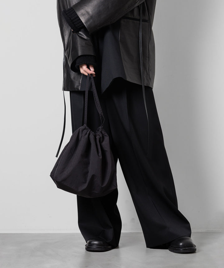 KaILI(カイリ)の24SSコレクションのNOT COMPACT ECOBAG VD - TAKESUMI BLACK sessionセッション福岡セレクトショップ 公式通販サイト