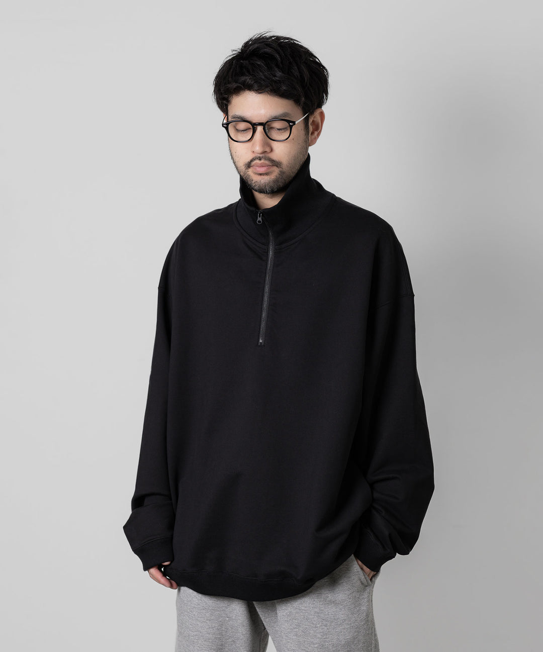 【KANEMASA PHIL.】カネマサフィル 23AW EXCLUSIVE - 36G SUPER FINE GAUGE HALF ZIP PULLOVER sessionセッション福岡セレクトショップ 公式通販サイト