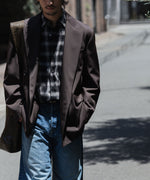 画像をギャラリービューアに読み込む, ssstein(シュタイン)のCOTTON VISCOSE OVERSIZED LS SHIRT - BLACK OMBREの公式通販サイトsession福岡セレクトショップ

