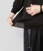 画像をギャラリービューアに読み込む, ssstein(シュタイン)の24AWコレクション WOOL SILK KNIT CREW NECK LS - MILITARY KHKAI 公式通販サイトsession福岡セレクトショップ
