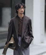 画像をギャラリービューアに読み込む, ssstein(シュタイン)のDOUBLE BREASTED BLAZER - GREY KHAKIの公式通販サイトsession福岡セレクトショップ
